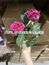 Искусственные цветы Роза из силикона 