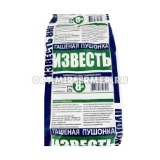 Известь  8кг гашеная пушонка 1/1/100 СТС