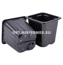 Горшок для рассады V-0,31л. 8*8*8 квадр/формованный/100/2200 АмТ