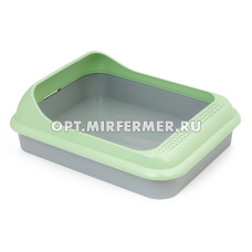 Туалет с рамкой 45,5*35,5*15см Барсик 1/17