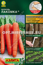 Морковь на ленте Лакомка 8м Ср (Аэлита)