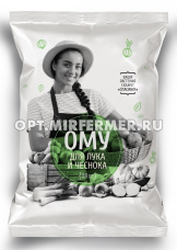 Для лука и чеснока 0,9кг ОМУ удобрение 10/30/1050 НГА 