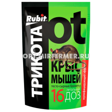 Тесто брикет 150г Рубит ТриКота с мумифиц. эффектом 16доз 10/50 Рости