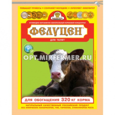 Фелуцен 3кг д/телят К2-4 гранулы стикер 1/6 КП 