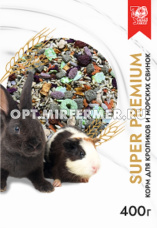 Корм д/кроликов и морских свинок 400г SUPERPREMIUM SEVEN SEEDS (Семь семян)/12