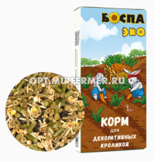 Корм д/кроликов декоративных 400г БОСПА ЭКО 1/20