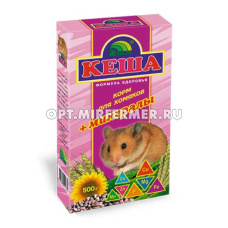 Корм д/хомяков с минералами 500г КЕША 2/28 